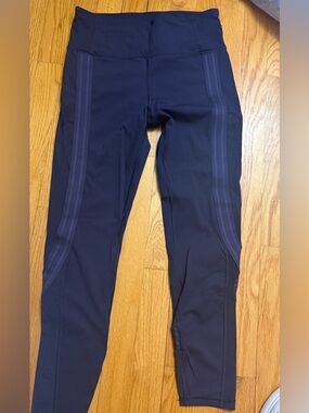 CRZ YOGA High Waist 7/8 Tight Side Stripe Leggings